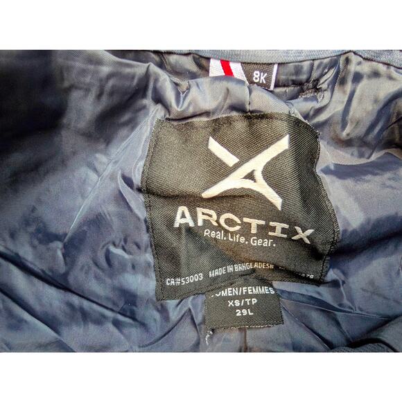 Arctix Women's Insulated Snow Pants | 8K Waterproof | Size XS Short - Picture 2 of 6